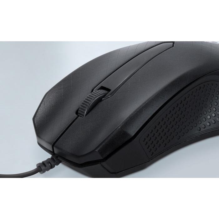XTM-165 Mouse Alámbrico USB 1000DPI Negro